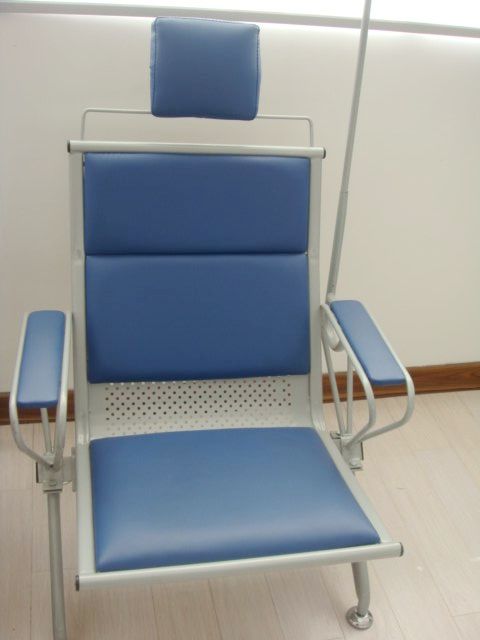 Echtes Leder-Krankenhaus-Möbel-medizinischer Stuhl für geduldige ...