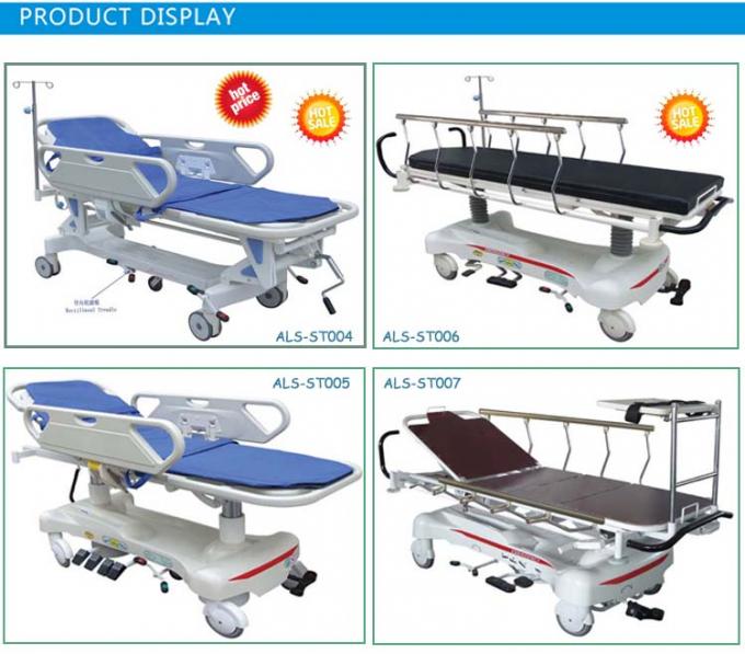 ABS mehrfunktionaler geduldiger Transport-Wagen-Krankenhaus-Rollwagen (ALS-ST004)
