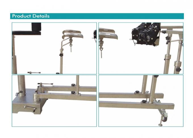Edelstahl-medizinisches chirurgisches Tabelle Orthopedies-Traktor-Gestell für Operationsraum