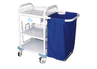 Mobile Wheel Stainless Steel Hospital Medical Trolley , Push Trolley Cart (ALS-MT14)