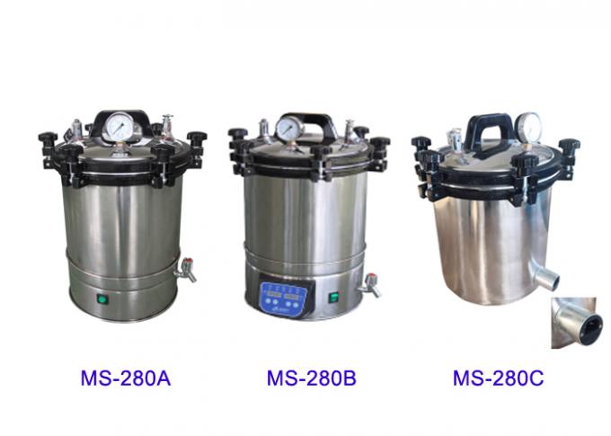 Sterilisations-Ausrüstung Doppel-Eletric des Dampf-24L oder Gas-erhitzter System-Autoklav